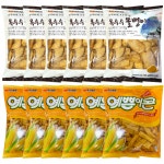 동아제과 옥수수똘뱅이 180g 6개 + 예쁜이콘 180g 6개 ( 합 12개 ) : 주식회사 씨엠몰