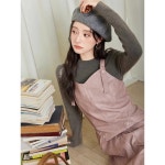 여성  신상 민소매 가죽 원피스 사무실 가을 겨울 PU 멜빵 스커트 XCC0116Qb6 : 유한회사 럭키키트레이딩