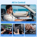 REIZIX 유선 서 무선 어댑터 플러그 앤 플레이 iPhone i0S 10 Android Auto 카플레이 2 : 시구왕가