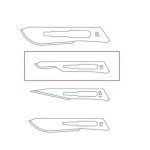 RAZOR MDE 레이저메드 외과용 메스날 15호 의료용 : 트러스트메디칼