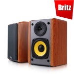 브리츠 BR-1000A 2 2채널 북쉘프 카페 매장 가정용 컴퓨터 PC우퍼 스피커 : 스토리지썬