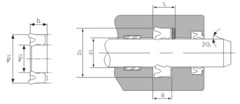 오일 3/30 5 28 6 링 7 씰 40 표준 H605 38 R2 씰링 7/6 유압 : 리벳1