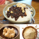 빙수떡 카페재료 카페용 토핑 팥빙수 인절미 콩알 다이스인절미 2kg : 지리산떡방앗간