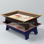 한지공예 만들기 DIY 찻상 차반 공방  키트 : 두리한지공방