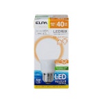 ELPA 엘파 LED전구 일반전구A형 40W형 꼭지쇠직경26mm 전구색 광배광 LDA5L G G5014 : 빅그로우 원