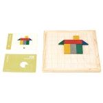 치매예방 인지력 발달 블록 교구 우드아트블록 : 주식회사파티오