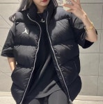 나이키 조던 남성 에센셜 하이넥 집업 해비패딩 조끼(7308)트레이닝 솜패딩 베스트 : 호언컴퍼니