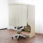 장학생5호 1인 독서실책상 기본형 812 화이트오크 풀옵션 : 아이디어스터디