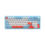 앱코 AK998 8K OTEMU 특주축 기계식 키보드 스카이 블루, 저소음 피치축 V3 : 앱코 온라인스토어