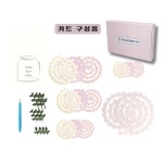 [초급]페이퍼플라워 종이장미 액자만들기 키트 DIY /동영상 지원 : 에바크래프트샵
