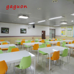 춘천회사 구내식당 업소용 식탁 푸드코트 학교 단체석 급식소 의자테이블 세트 : 가구온