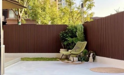 [A202]합성목재 합성 사이딩 인조목재 캐슬형사이딩 26TX201X3000 메이플우드 : 메이플우드