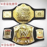 WWE 챔피언벨트 레슬링 복싱 골드 권투 미국 격투기 헤비급 정상판 98cm : 알파유도