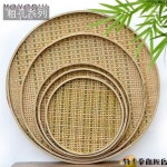 대나무 채반 100cm 소쿠리 큰바구니 건조 대형 72cm 1 40cm 부침개 그릇 1층 죽공 죽체 30CM : 두동로