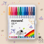 모나미 슈퍼 사인펜 12색 : 동명문구라인몰