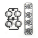 [벌크 타이어10] 95463 Thunder Shot Mk II Clear SP 휠,타이어 : TOYFACTORY