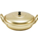 찌개 노란 식당 양은 전골 30cm 업소 냄비 : 꿀벌삼형제