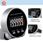 전자자 충전식 기능 거리측정기 휴대용 고화질 액정 디스플레이 브래킷 다기능자 : NUU1