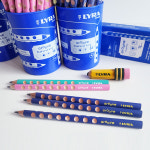 리라 LYLA 그루브 점보 B 블루 어린이 초등 교정연필 1자루 : 씽씽랜드