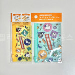 일본 산리오 슬라이더 다용도 클리어 파우치 2p S M 2종 : 필리아봉스