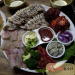 국내산 흑산도 홍어 500g 홍어애 삭힌 숙성 삼합 산지직송 : 영덕농수산