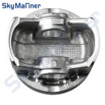 혼다 마린 선외 BF115-BF150 ZY6 + 0.50 피스톤 세트, 13101-ZY6-000 4 키트 : 포에이 인터내셔널