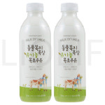 동물복지목장 유기농 목초우유 750ml 2개 : SUPER SALE