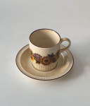 [vintage] 풀 포터리 오트 찻잔세트 (poole pottery oat cup&saucer) : 더파데스트
