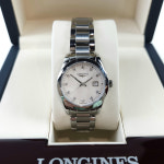 [중고명품아마레스]29론진 콘퀘스트 클래식 자개 다이아 시계L2.286.4.87.6 : AMARES