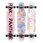 롱보드 42인치 스케이트 입문용 보드 초보 댄싱롱보드 성인 : 올띵앤드