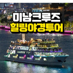 [미남크루즈] 힐링야경 투어 여수 여행 코스 가볼만한곳 놀거리 크루즈 유람선 관광지 : 남해안크루즈관광