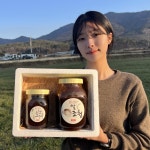 국산 고흥 수제 약도라지 조청 환절기 감기 명절 선물 보약 1kg : 알랑몰랑상회