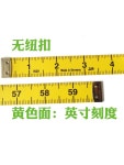 피팅 테일러 줄자 옷가게 재단 양복집 사이즈 측정 양복 컬러 노버튼 (한면 센티미터/한면 인치) : 알파유도