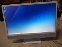 삼성 올인원 24인치 일체형 PC DM530ABE-L14 CPU 4205U RAM 4GB SSD 120GB 윈도우10 학습 사무 퍼스널 컴퓨터 HDMI케이블포함 중고... 