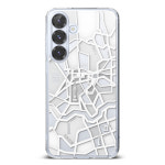 링케 퓨전 디자인 케이스 서울 맵 화이트, 갤럭시S25 플러스 : 링케