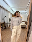 (아이 당일) 오와 니트 4col 봄니트 기본니트 : 에치와오