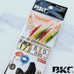 백경 8본 어구가자미 어피바늘 외줄 카드채비 BK-111 17호, 골드 : 무림낚시