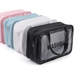 배시시위드유 방수 파우치 가방 대형 투명 파우치 방수 백 목욕 어린이집 다이소 : 배시시위드유