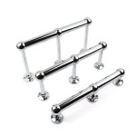 옷걸이 파이프 봉 단구 소켓 장농 원형25파이 400mm 옷봉+단구(2개) 세트 : 철물샵