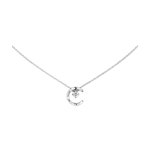 샤넬 코코 크러쉬 목걸이 18K 다이아몬드 퀼팅 화이트골드 여성 : 윈바잉