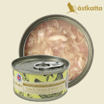 [25.12.10] 아스카타 고양이 캔 참치 치킨 크랩, 80g, 1개 : 전국구고양이