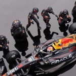 F1 서킷 디오라마 자동차 피규어 아크릴 정비 케이스 : 다이렉트 스토어 1