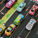 하이파이브 레이싱 미니카 48종 세트 보관케이스 주행도로 포함 : 하이파이브 랩스