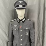 독일 군복 밀리터리 코스프레 촬영 복장 슈트 공연 장교 의상 연극 복장 : 뉴그로서리가든