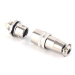 엠엘무역 | 5/20PCS XS8 Aviation Connector push-pull Quick 2 3 4 5 PIN Gold Plated Male Plug Socket : feelgoodstore
