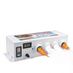 차량용 전기 온풍기 낚시 차박용 야외 무시동 2구 히터 12V24V 차박 트럭 12v듀얼화이트600w : 신흥유통상사04