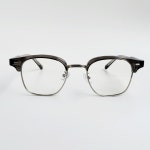 한지민 안경 느낌 하금테 그레이 여자안경테 : 더뷰안경