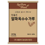 새롬푸드 대용량 알파옥수수가루 20kg 옥분 술빵 스콘 업소용 : 안심곳간