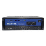 MZ-7700 앰프 2채널 헤드폰 업소용 카페 노래방 매장 320W : 에스케이일렉