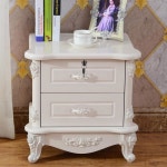 현관장콘솔 인테리어 침실 엔틱 가구 정리함 엔틱서랍장 협탁 틈새장 서랍장 속옷장 고풍 10 50와이드 블랙 아이보리 1x1x1mm : 보라딸기마켓